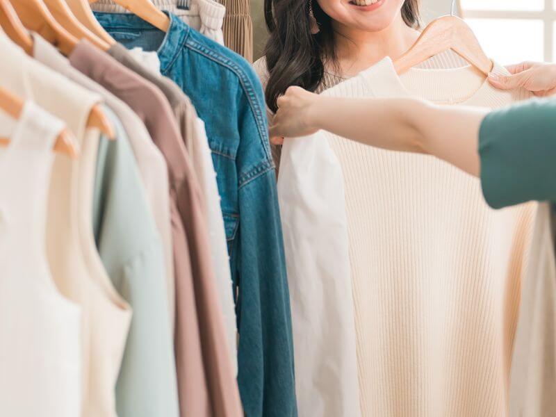 神戸の結婚相談所Aimarryで行うデート服の買い物同行サービスイメージ画像